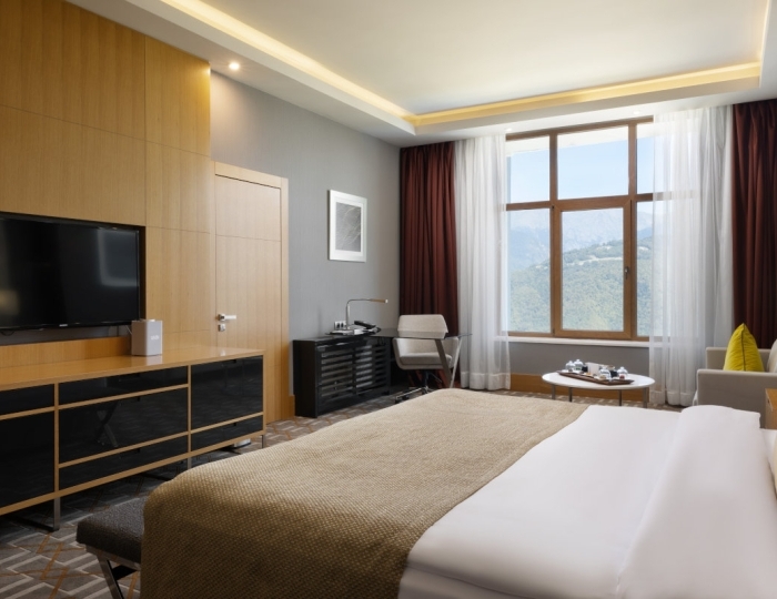 Супериор Кинг для людей с ограниченными возможностями - Отель Rixos Krasnaya Polyana Sochi / Риксос Красная Поляна Сочи