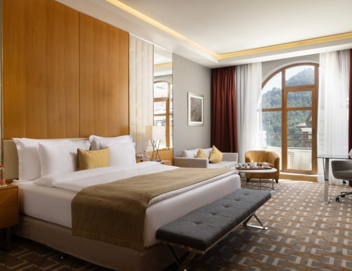 Делюкс 2-местный КИНГ с видом на город - Отель Rixos Krasnaya Polyana Sochi / Риксос Красная Поляна Сочи