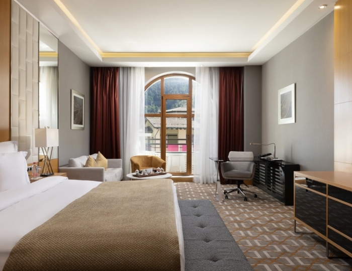 Делюкс Кинг с видом на город - Отель Rixos Krasnaya Polyana Sochi / Риксос Красная Поляна Сочи