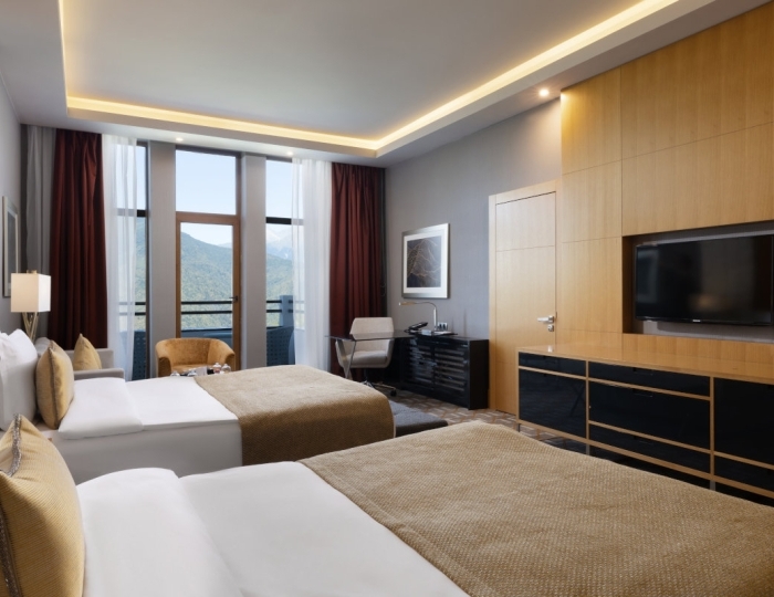 Делюкс Твин с видом на горы  - Отель Rixos Krasnaya Polyana Sochi / Риксос Красная Поляна Сочи