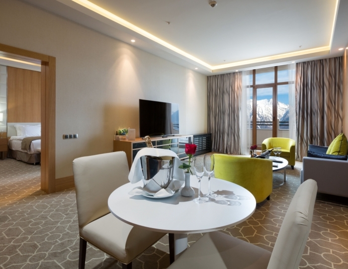 Люкс Junior 2-местный 2-комнатный - Отель Rixos Krasnaya Polyana Sochi / Риксос Красная Поляна Сочи