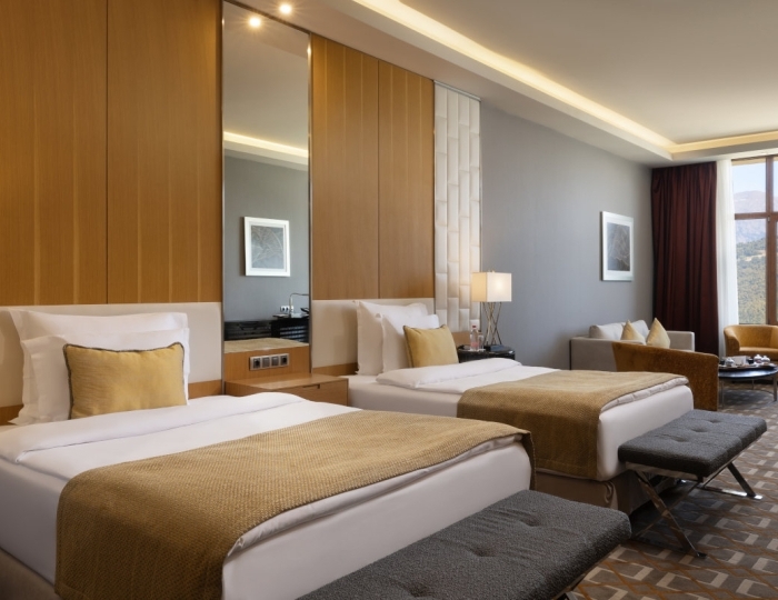 Супериор Твин с видом на горы - Отель Rixos Krasnaya Polyana Sochi / Риксос Красная Поляна Сочи