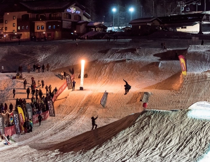 Зимние развлечения на территории курорта Красная Поляна (ex. Горки Город) - Отель Rixos Krasnaya Polyana Sochi / Риксос Красная Поляна Сочи