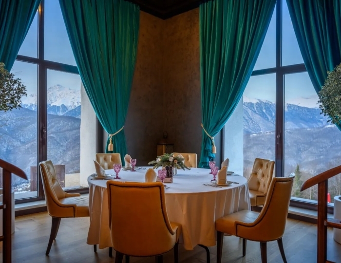 Ресторан Layali - Отель Rixos Krasnaya Polyana Sochi / Риксос Красная Поляна Сочи